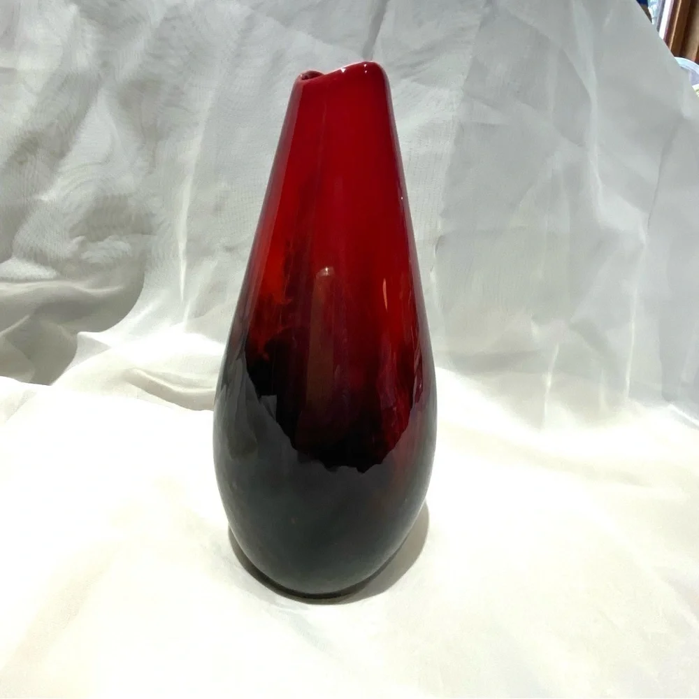 Vintage Circa 1930 Royal Doulton Flambe Veined Bud Vase 1613 - Picture 7 of 8
